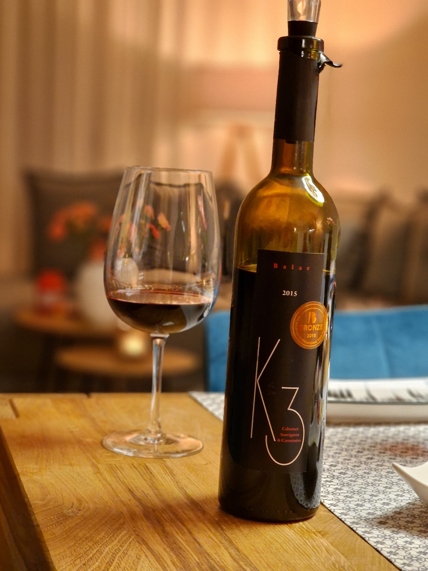 K3 - 2015 Cab. Sauvignon and Carmenere , Balar Winery
