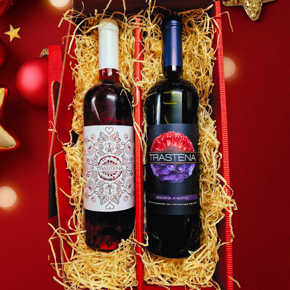 Trastena Himbeer-Geschenkbox