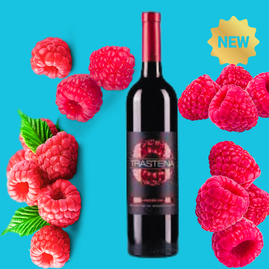 Himbeerwein 100% Bio Himbeeren_zurück für die Expovina Primavera