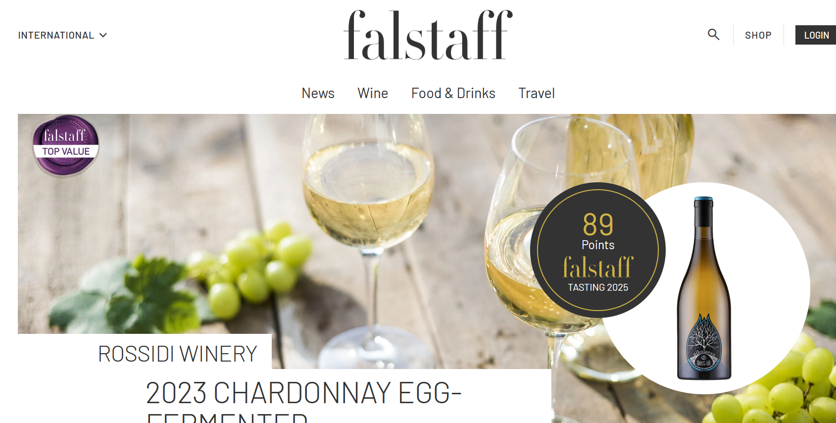 Chardonnay EGG Fermented – der Weißwein des Festival de Cannes 2024
