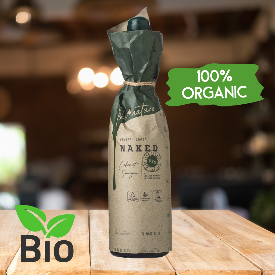 NAKED - organic Cab. Sauvignon, special
