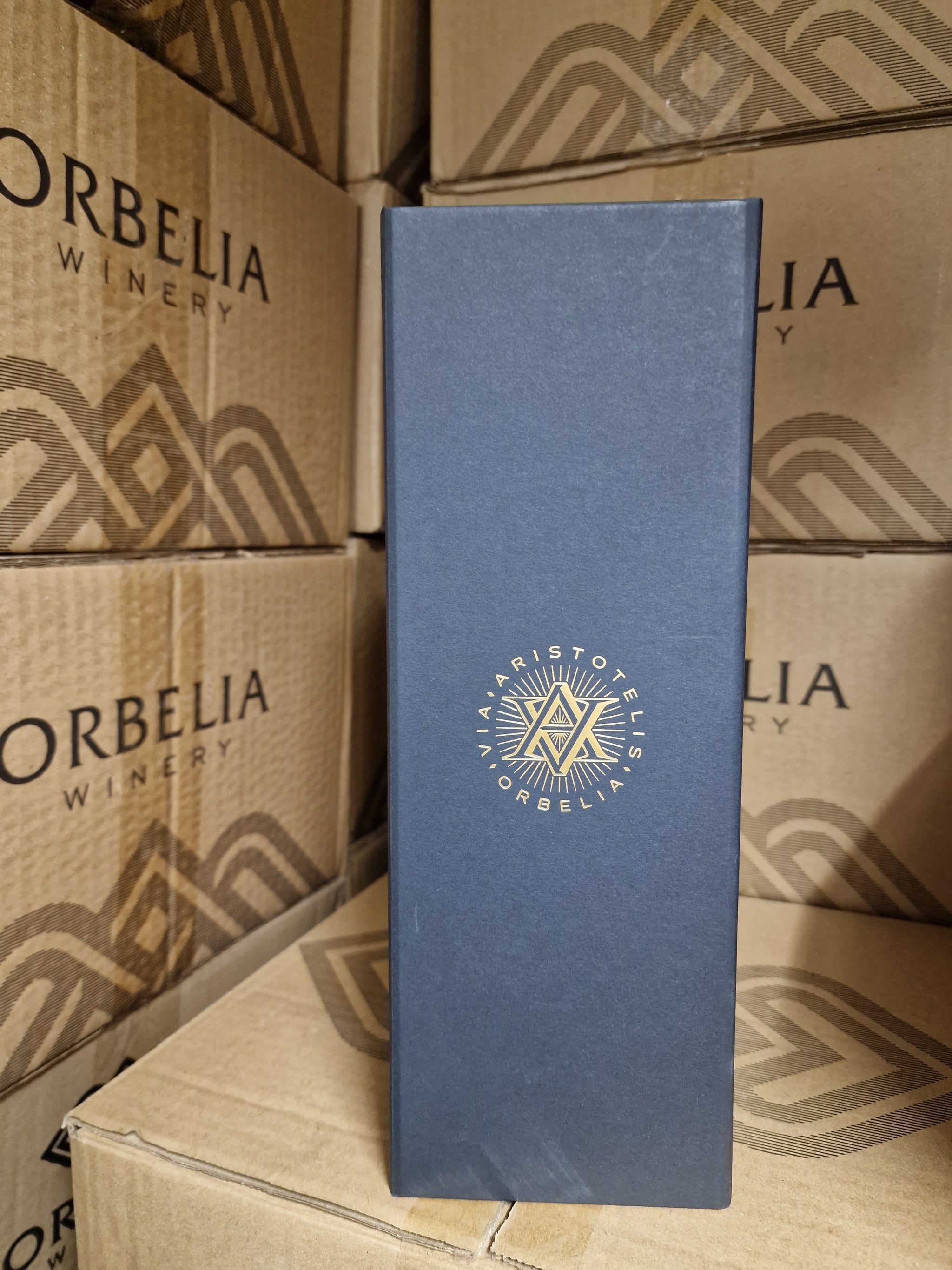 Via Aristotelis Barrel Selection Cabernet Franc und Cabernet Sauvignon 2020 – in einer Luxusbox