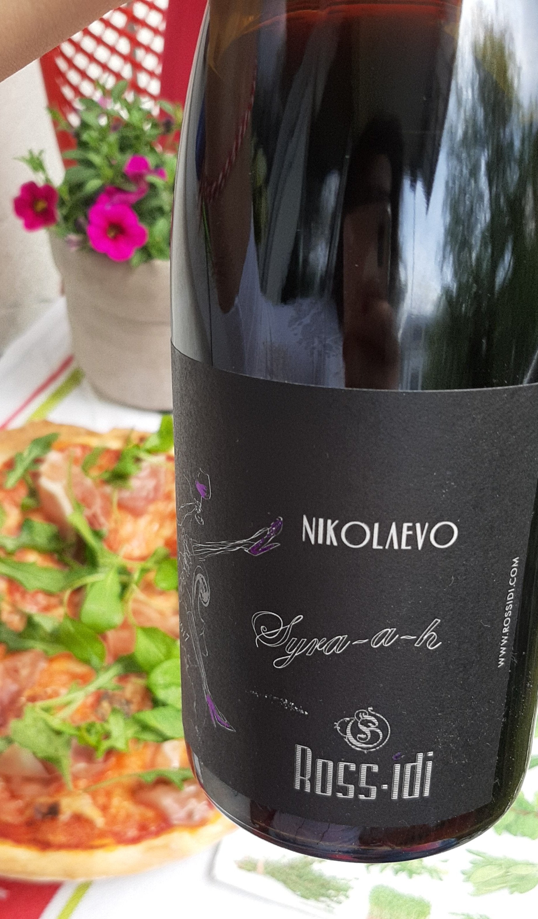 Syrah and Pizza time