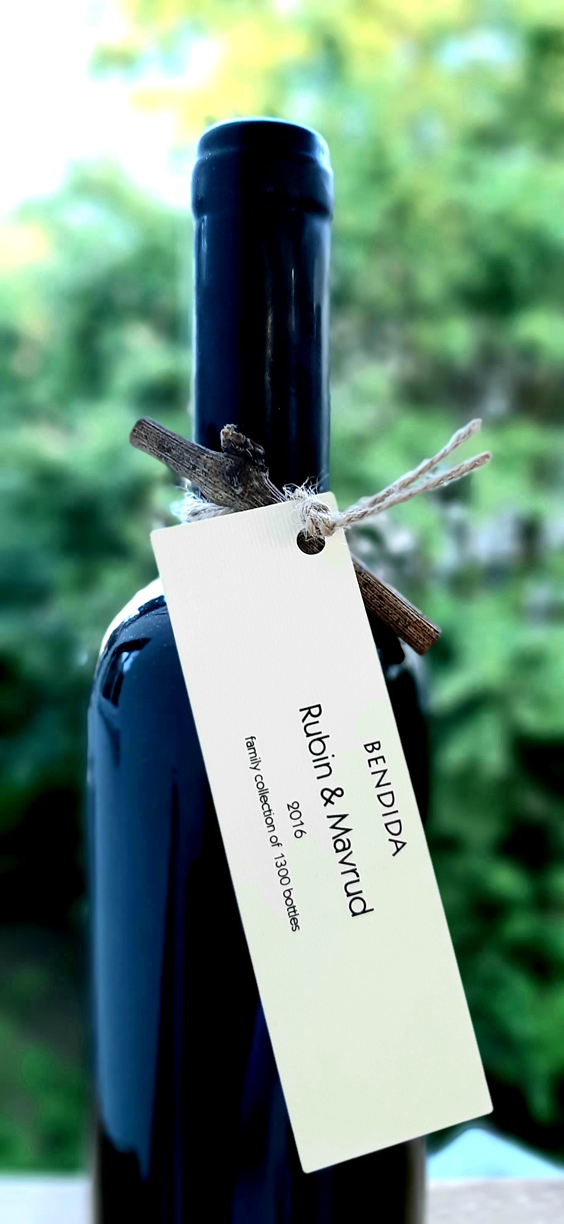 Rubin and Mavrud 2016 - last bottles left!