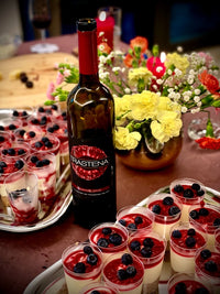 wine tasting with 1wein - raspberry wine