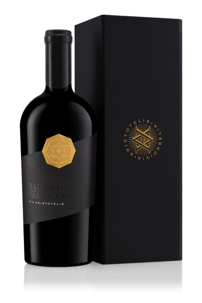 Via Aristotelis Barrel Selection Cabernet Franc and Cabernet Sauvignon 2020- in a Luxury Box